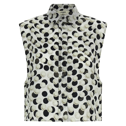 Fendi Multicolor Silk Pattern Shirt