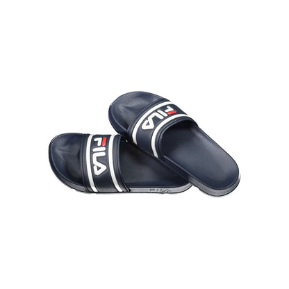 Fila Blue Polyethylene Men Sandal with iconic logo design