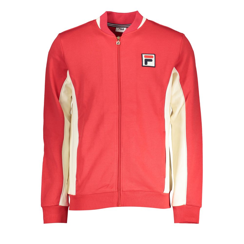 Fila Red Cotton Men Sweater