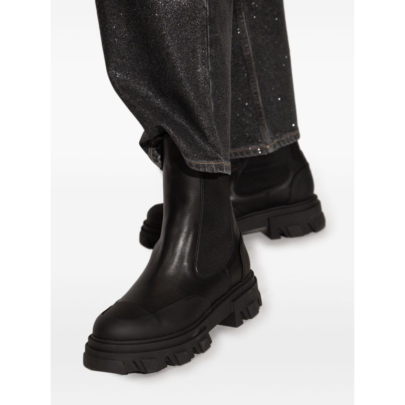 GANNI Boots Black