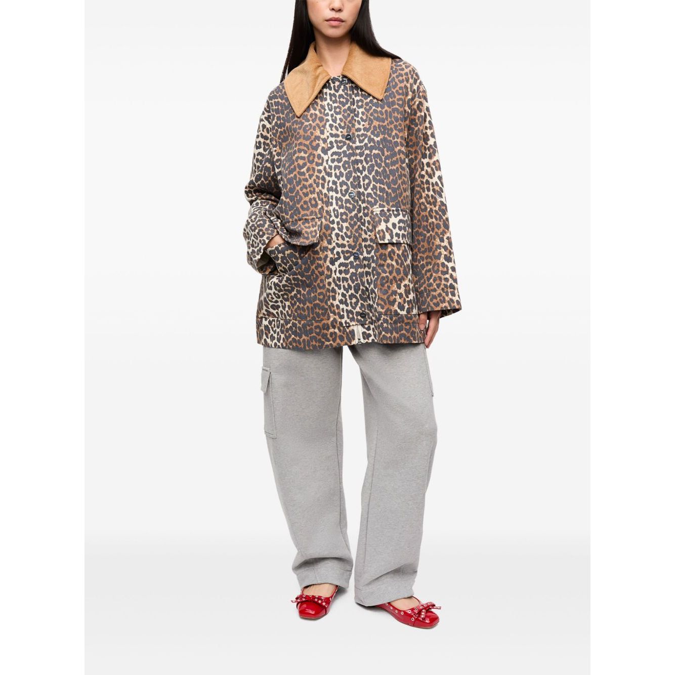 GANNI Jackets Brown