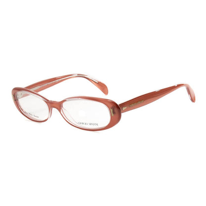Giorgio Armani Multicolor Acetate Glasses (Frames) for women, pink color, size 52/16/140 mm, stylish and elegant design.