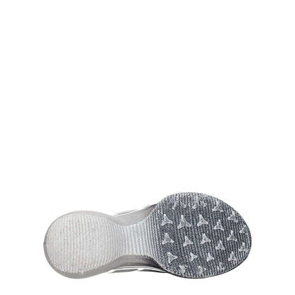 Givenchy Black Fabric Athletic Sneakers, featuring sporty glam style with mid heels and round toe, viewed from sole perspective.