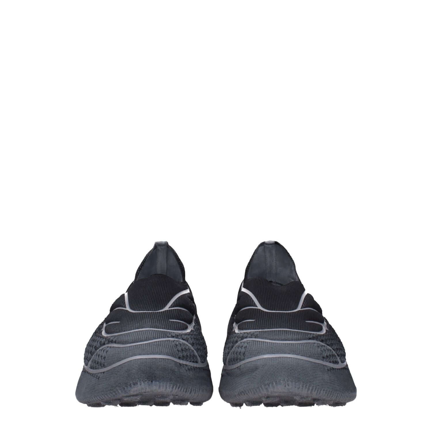 Givenchy Gray Fabric Athletic Sneakers