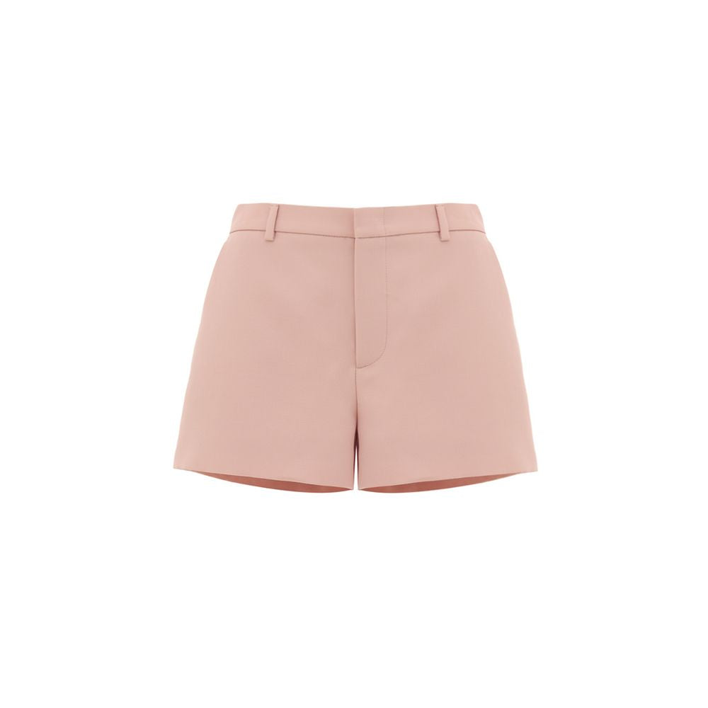 Gucci Pink Wool Short with front hook fastening, side welt and back pockets. Made of 80% wool and 20% mohair. SKU: 792350ZAQQA5035.