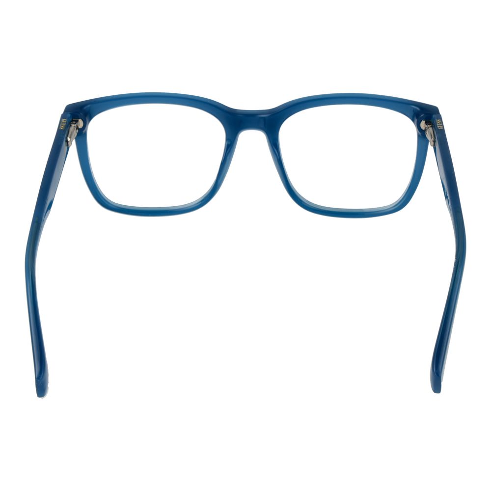 Guess Blue Women Glasses Frame with butterfly style, full-rim acetate in blue, spring hinge, including branded case.