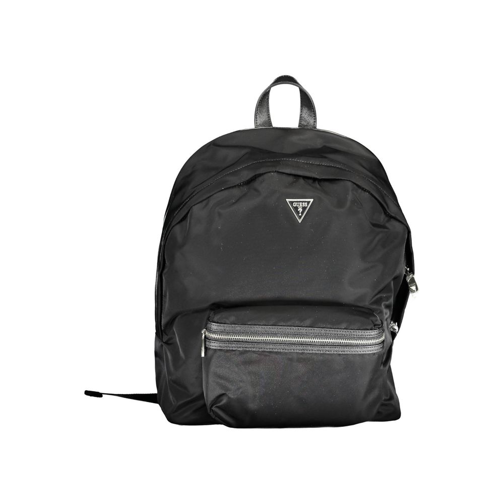 Guess Jeans Black Polyamide Backpack