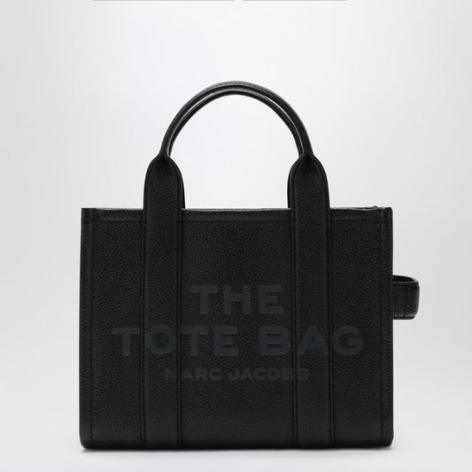 Marc Jacobs Black leather The Small Tote Bag