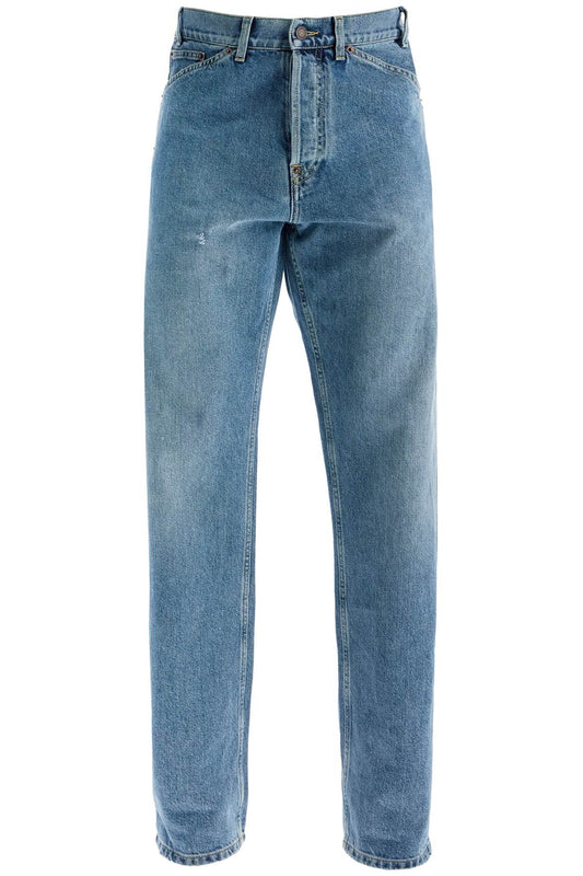 Moschino straight jeans with adjustable waistband Jeans Moschino Slate Gray