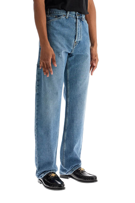 Moschino straight jeans with adjustable waistband Jeans Moschino Dim Gray