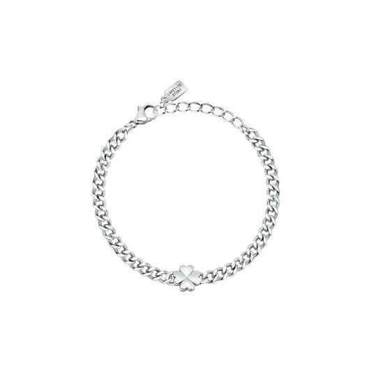 Silver bracelet with heart charm, LA PETITE STORY JEWELRY Mod. LPS05ARR78.
