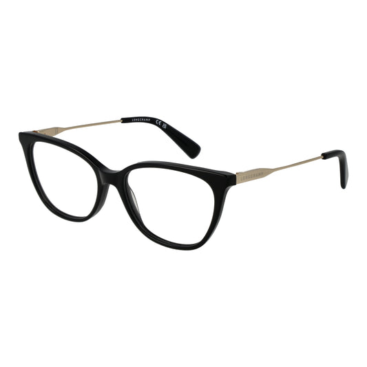 LONGCHAMP MOD. LO2719 53001 lady's eyewear with black frame and gold accents.