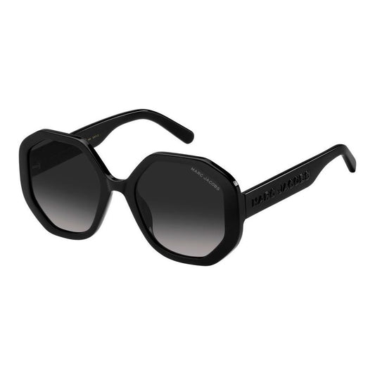MARC JACOBS MOD. MARC 659_S black sunglasses for ladies with octagonal frame design.