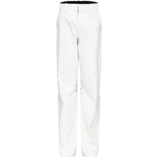 MM6 Maison Margiela Trousers White