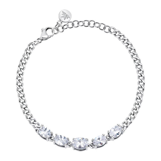 Silver bracelet, lady's accessory, MORELLATO MOD. SAVY13, featuring elegant design, perfect for gifting and daily wear.