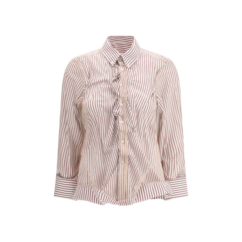 Margiela Multicolor Cotton Pattern Shirt