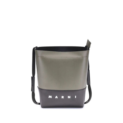 Marni Green Polyester Shoulder Bag