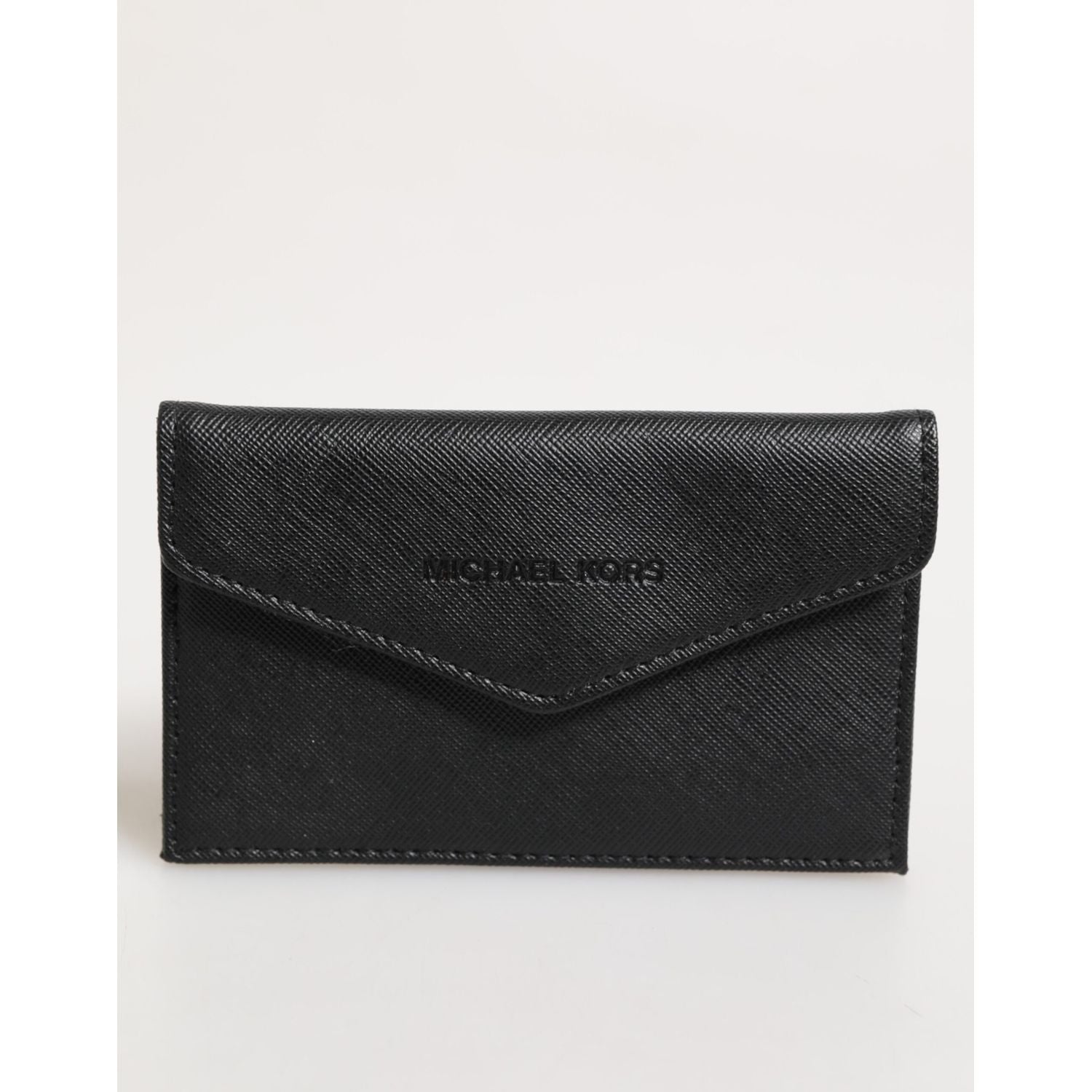 Michael Kors Black Saffiano Leather Envelope Holder Men's Accessory Wallet