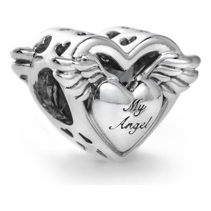 PANDORA CHARMS Mod. ANGEL WINGS & MUM