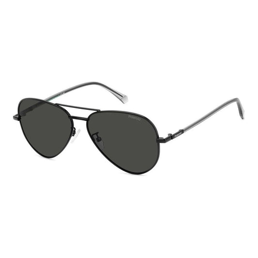 POLAROID MOD. PLD 4186_G_S_X metal sunglasses for gentlemen with black lenses