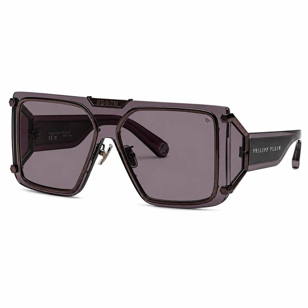 Philipp Plein Gray Injected Sunglasses