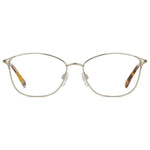 Front view of Pierre Cardin Bronze Metal Frames eyeglasses in light gold color, model P.C.-8849-3YG, featuring metal frame, size 55/16/145mm.