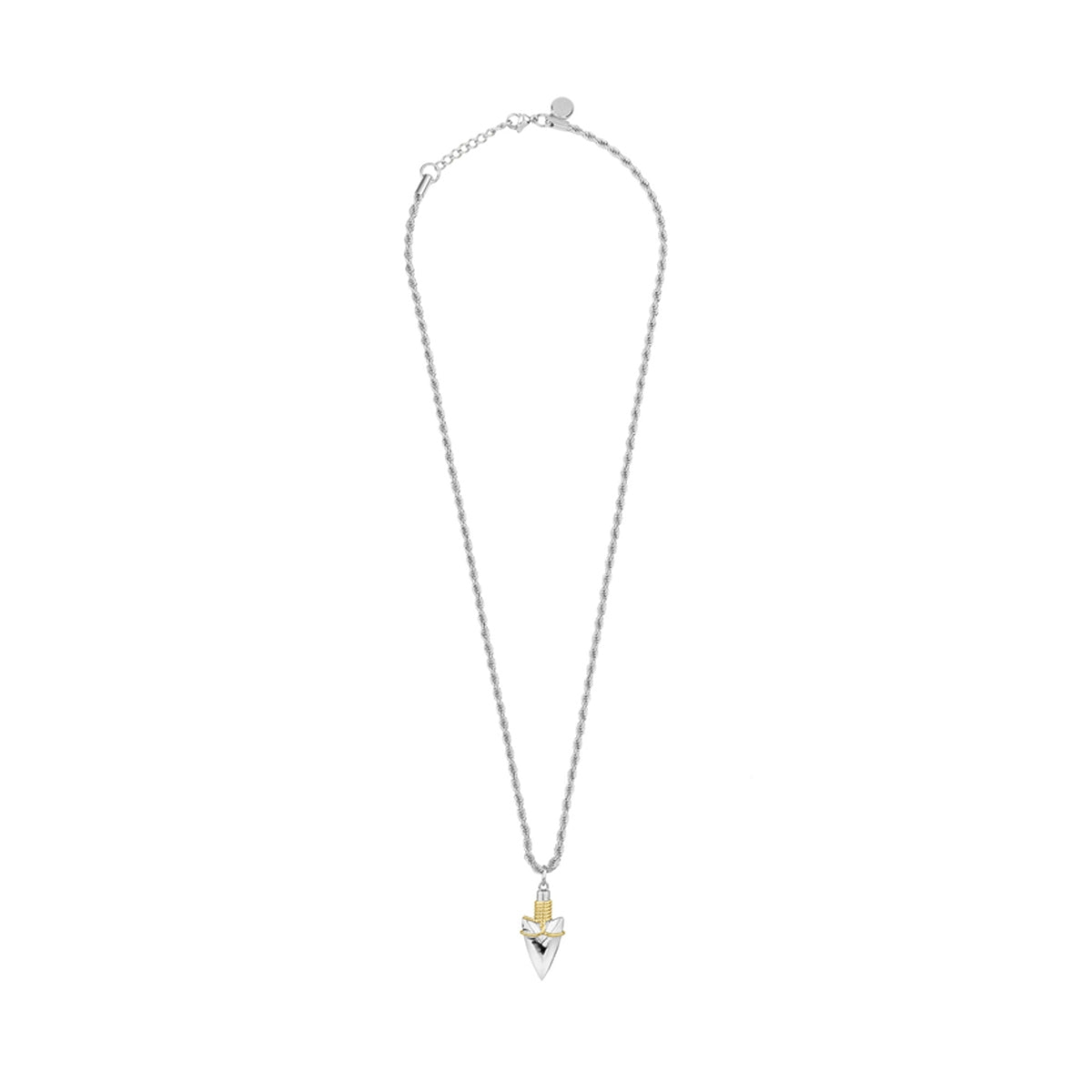RADIANT JEWELS JEWELRY Mod. RH000204 silver necklace with a geometric pendant