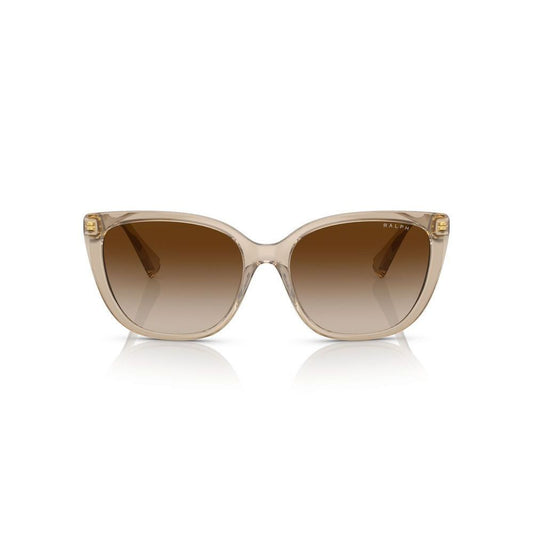 RALPH MOD. RA 5274 lady sunglasses with gradient brown lenses and beige frame