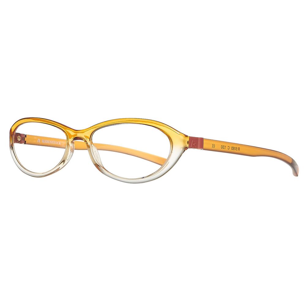 Rodenstock Orange Plastic Frames for women, model R5193-C, with dimensions 50/16/130 mm, stylish and vibrant eyewear.