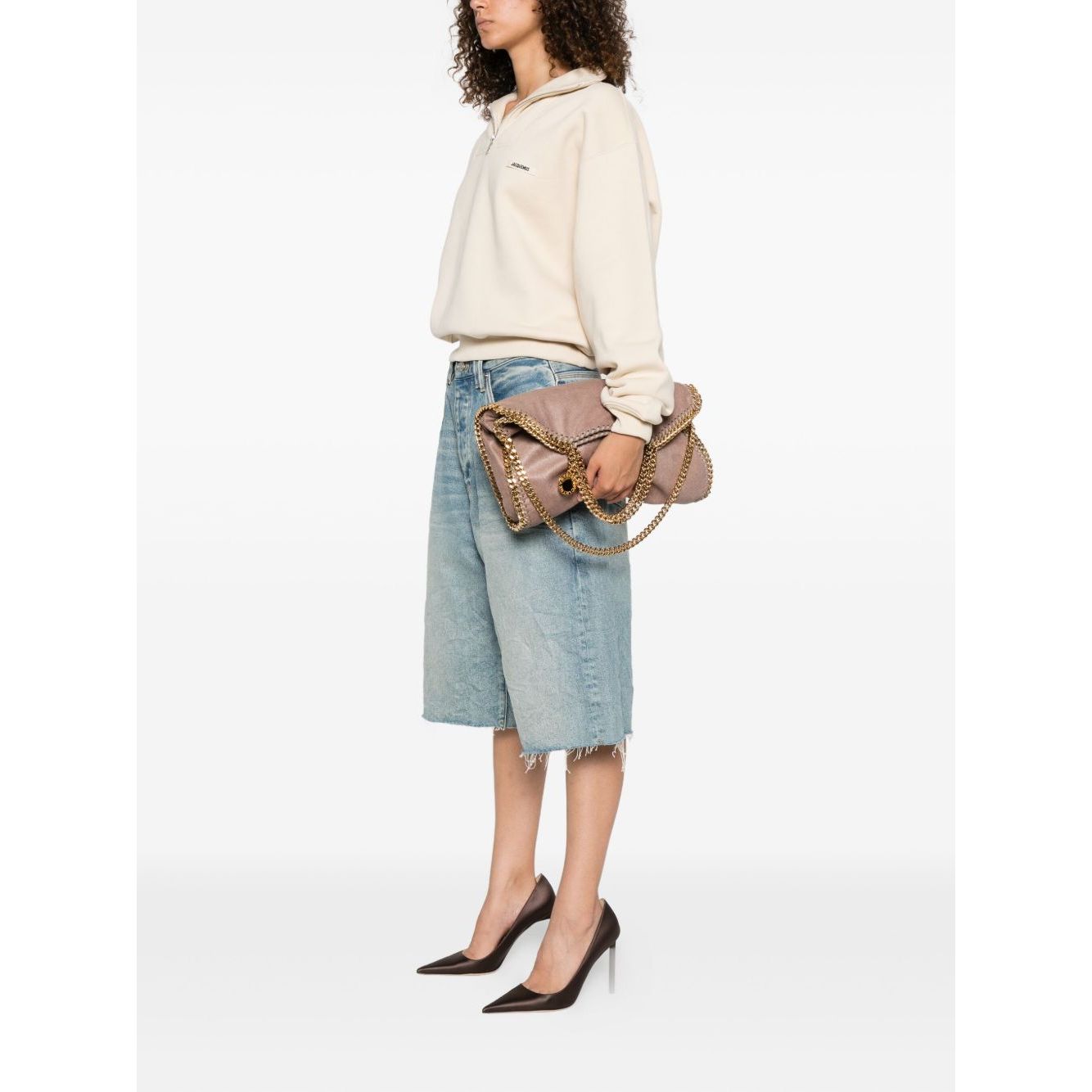 Stella McCartney Falabella chain-trimmed tote bag