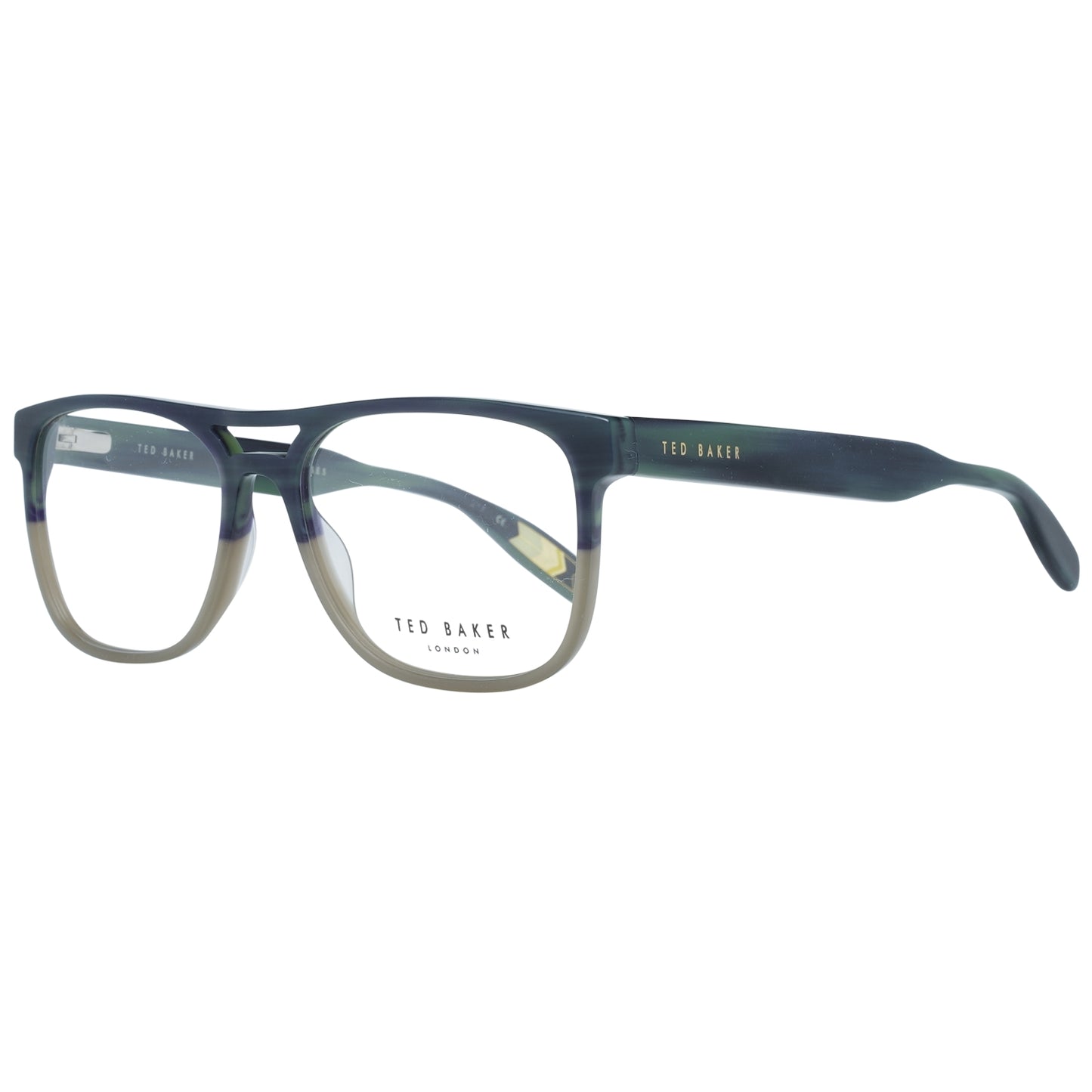 Alt Tag: TED BAKER MOD. TB8207 56561 gent eyeglasses, stylish design, half-frame glasses for men, elegant and durable.