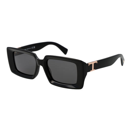 Luxury sunglasses for women, TOD'S MOD. TO0366 5201A, featuring elegant black frames and stylish design for ladies.