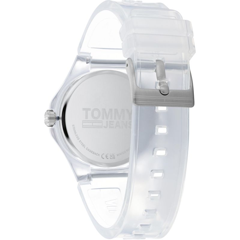 TOMMY HILFIGER Mod. 1720027 unisex quartz analog watch with multifunction features and water resistance of 3 ATM in an official box.