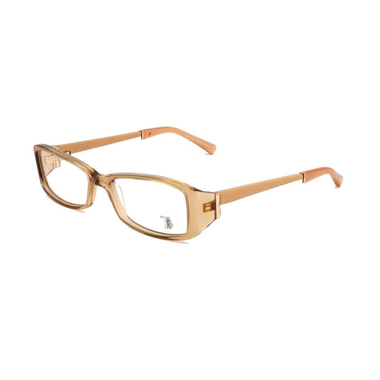 Tod's Yellow Acetate Frames for women, lens 53mm, bridge 16mm, temple 135mm, stylish design, high quality acetate material.