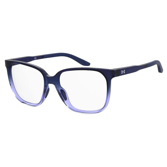 Under Armour Blue Resin Frames for women, UA5045PJPF415, size 54/15/140 mm, made from resin, featuring stylish blue color.