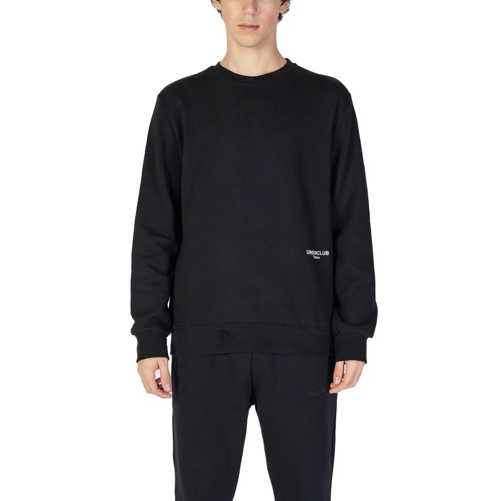 Underclub Black Cotton Sweatshirt