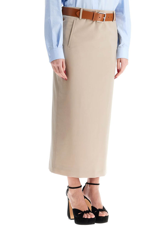 Moschino skirt with belt Skirts Moschino Gray