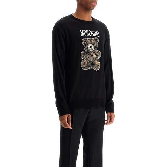 moschino teddy bear cotton t-shirt