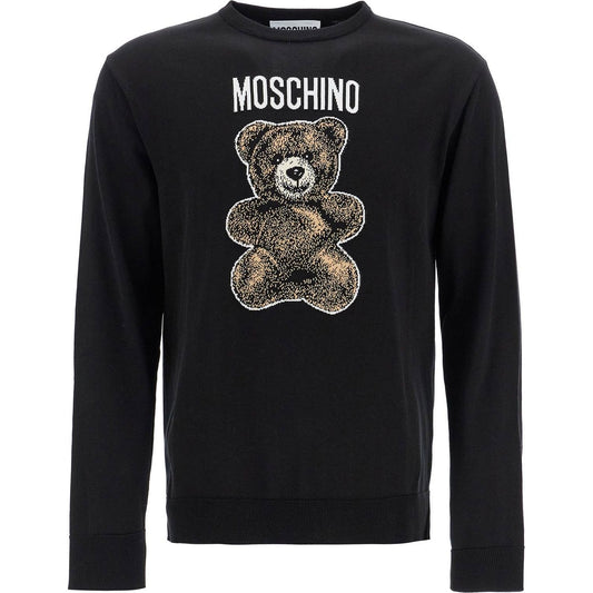 moschino teddy bear cotton t-shirt