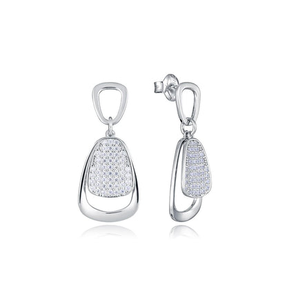 VICEROY JEWELS Mod. 13212E000-30 ladies' silver earrings, multifunction, quartz analog, water resistant, 10 ATM.