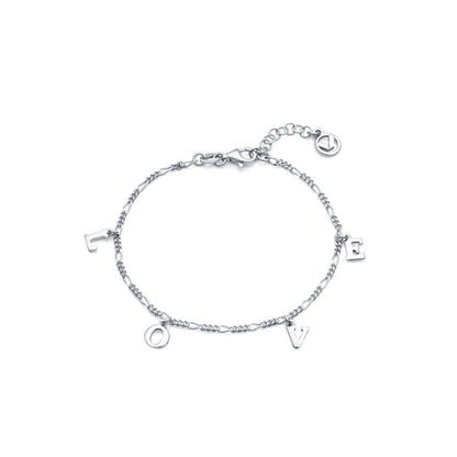 VICEROY JEWELS Mod. 1335P000-08 silver bracelet for ladies with charms and adjustable clasp, perfect for elegant fashion style.
