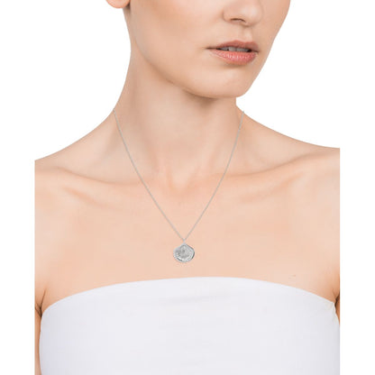VICEROY JEWELS Mod. 61070C000-00 Silver 925° Necklace on Woman's Neck, Elegant and Stylish Accessory.