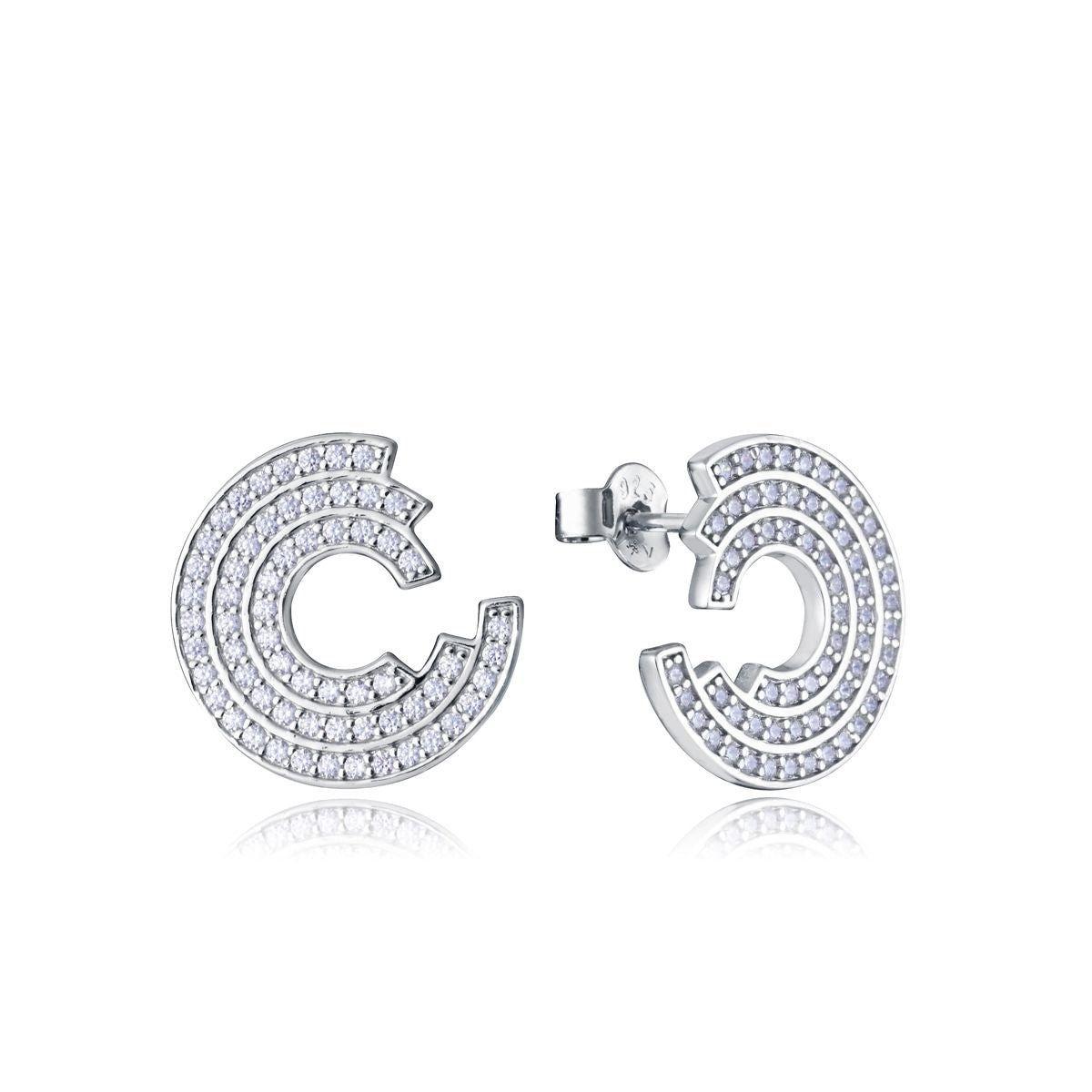 VICEROY JEWELS Mod. 9128E000-30 silver earrings for ladies in official box, 925° silver material, elegant jewelry