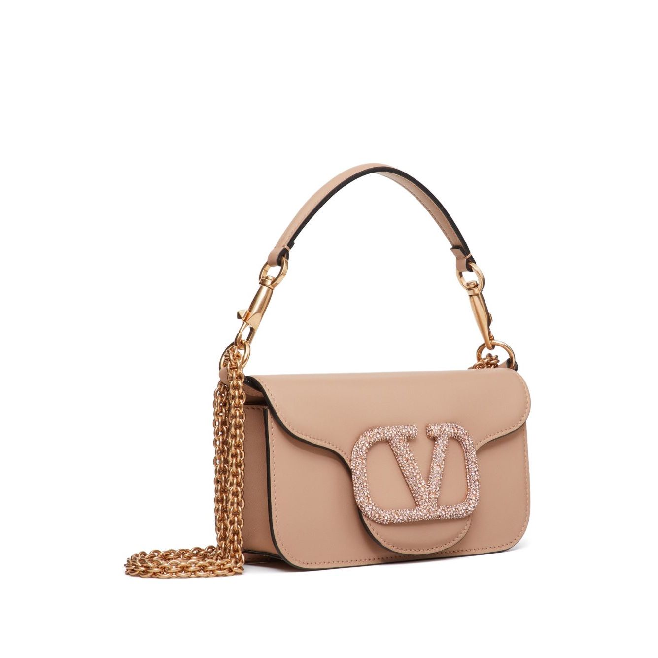 Front view with bag zipped and handles upright.