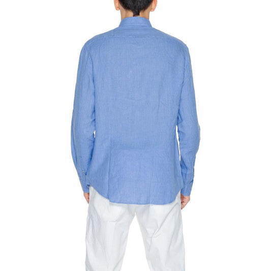 Calvin Klein Blue Linen Shirt