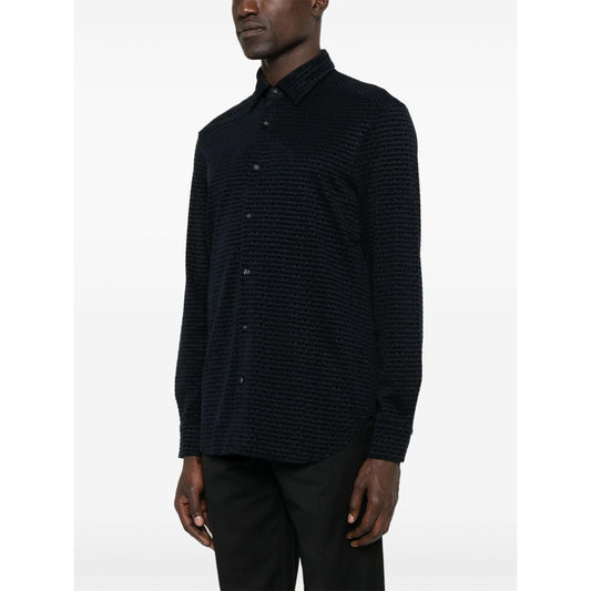 Emporio Armani Shirts Blue
