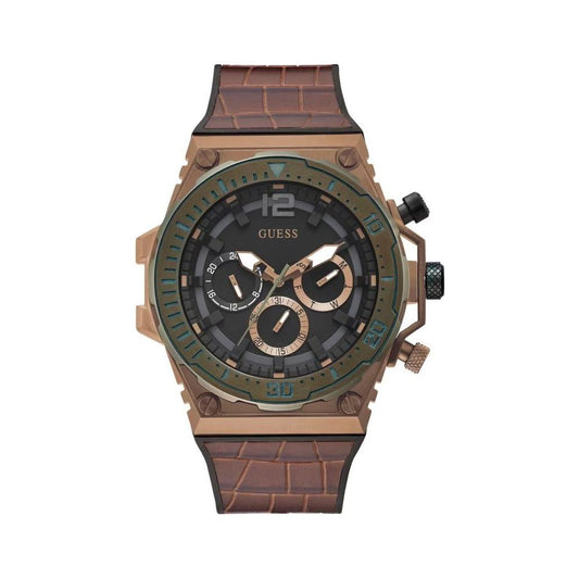 Guess Brown Synthetic Watch