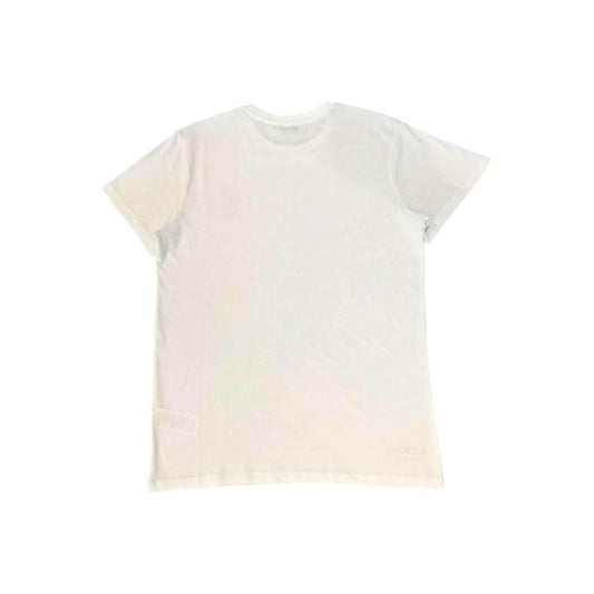 Iceberg white cotton men's t-shirt, classic design with iconic logo, perfect for stylish comfort. Made in BD.